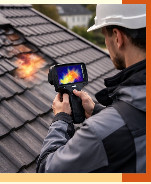 Тепловизионное обследование кровли в Шумерле от 4888 руб. — ТепломастерШмр под ключ