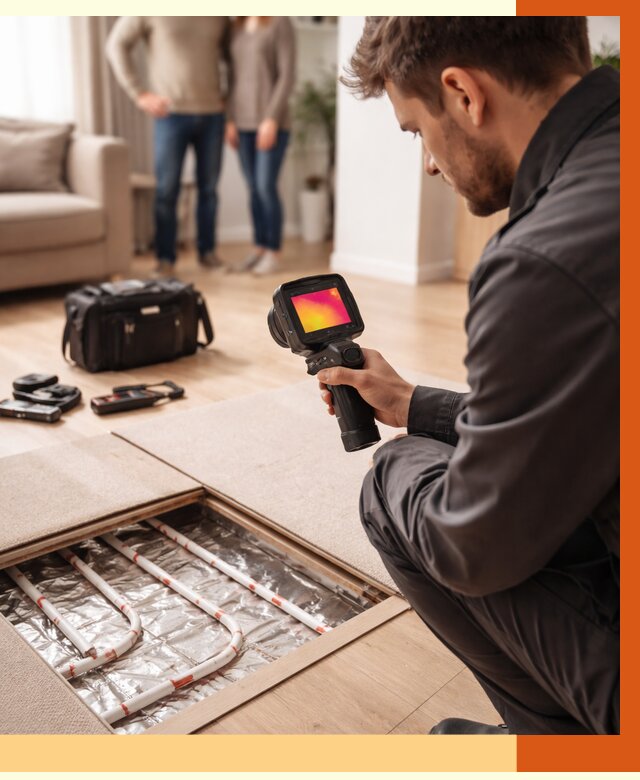 Тепловизионное обследование теплого пола в Шумерле от 4888 руб. — ТепломастерШмр