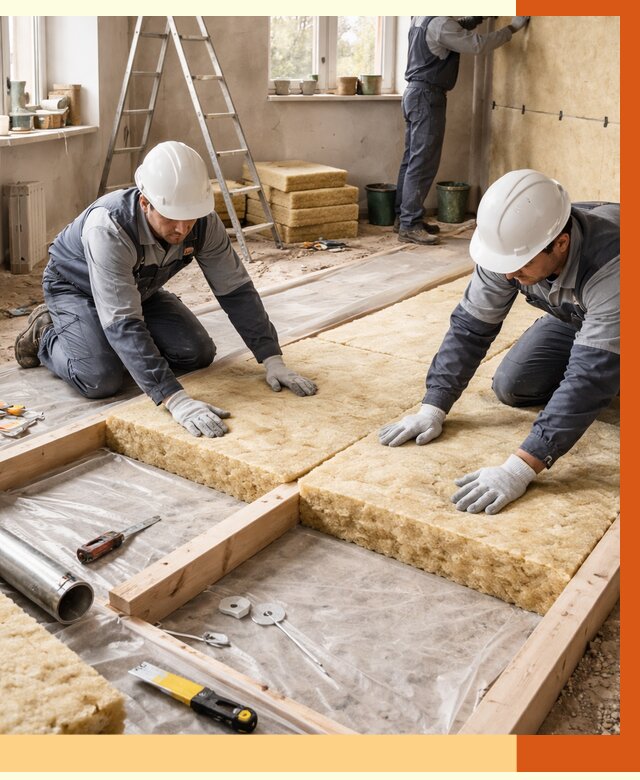 Восстановление теплоизоляции в Шумерле от 9234 руб. — ремонт утепления под ключ | ТепломастерШмр