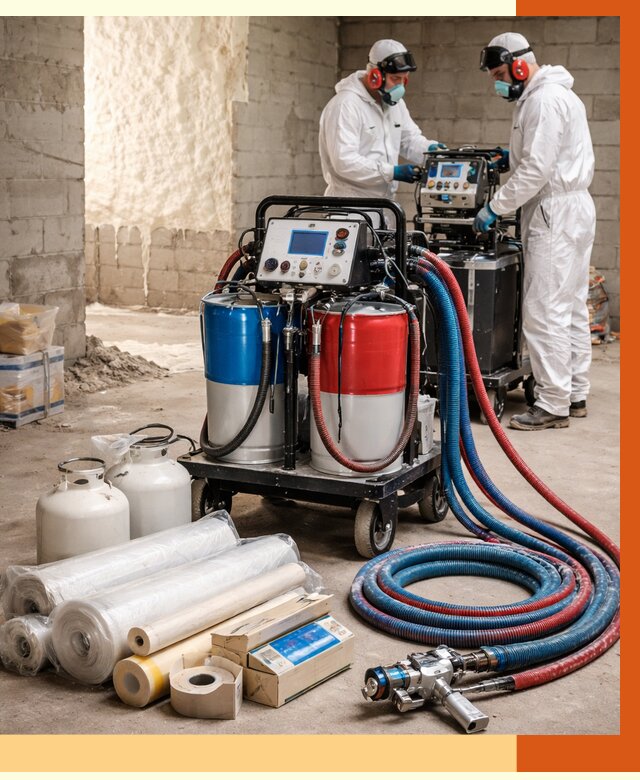 Аренда установки для напыления ППУ в Шумерле от 38021 руб. | ТепломастерШмр